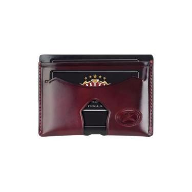 Imagem de Carteira Porta Cartão Slim 100% Couro Mitty Preto - M4R , Peça