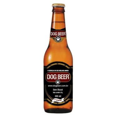 Imagem de Cerveja para Cães Dogbeer Sabor Carne - 355ml