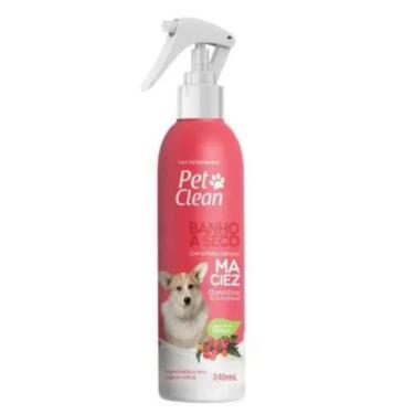 Imagem de Banho a Seco Maciez com Queratina e D-Pantenol Pet Clean Premium 240ml
