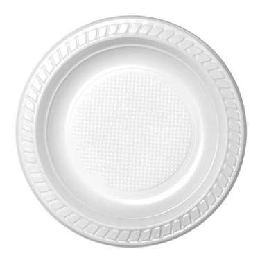 Imagem de Prato Descartável Branco para Festa 15cm - 10 Unidades - Copobras