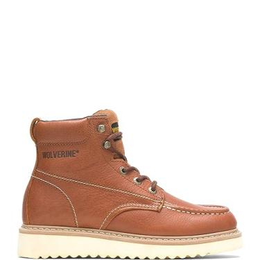 Imagem de Bota masculina Wolverine W08289 com bico de aço Wolverine, Honey, 8