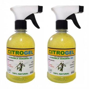 Imagem de Kit 2 Repelentes Natural De Citronela Pernilongo Dengue 500g - Decore 