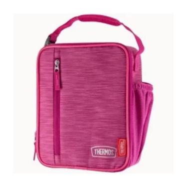 Imagem de Bolsa Lancheira Térmica Infantil Impermeável Marmita Lanche - Thermos,