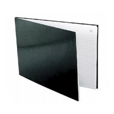 Imagem de Livro Ata Horizontal Sem Margem Com 100 Folhas 218x319 mm - Tamoio