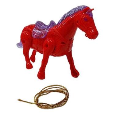 Imagem de Cavalo Cavalinho Brinquedo Animal Eletrônico C/sim Luz Anda - Romã Ata
