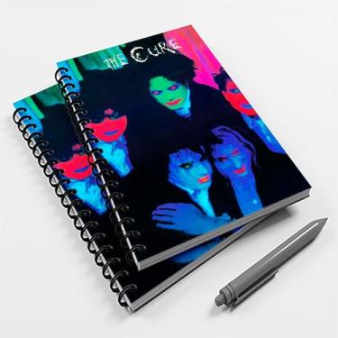 Imagem de Caderno Universitário 96 fls Rock The Cure - Premium