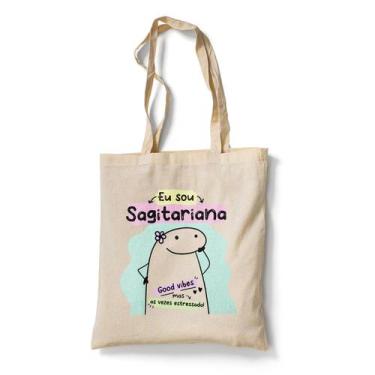 Imagem de Bolsa Ecológica Ecobag Flork Signo Sagitario Sagitariana - Premium