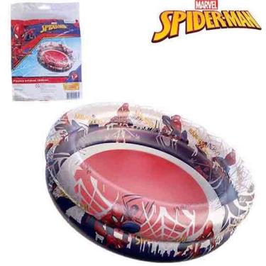 Imagem de Piscina inflavel 2 aneis 70l homem aranha/spider man 22x75cm - ETITOYS