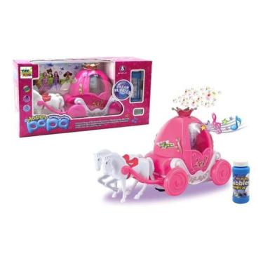Imagem de Brinquedo Carruagem De Bolhas De Sabão Com Luzes E Música - Toy King