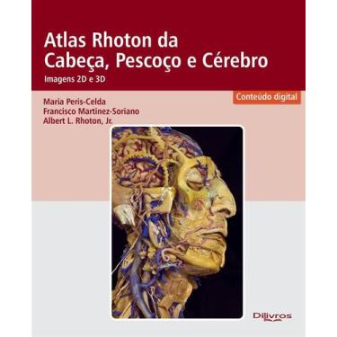 Imagem de Atlas rhoton da cabeca pescoco e cerebro imagen 2d e 3d - DI LIVROS ED
