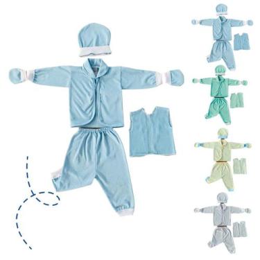 Imagem de 25 Pç Roupa De Bebe Recem Nascido Conjunto Pagao Bebe Mijão - Jolen Ba