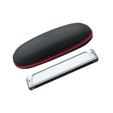 Imagem de Para Iniciantes harmônica Gaita Alto De 24 Buracos Para Apresentações De Bandas Adultas E Apresentações Em Conjunto, Gaita C Profissional(Alto1)