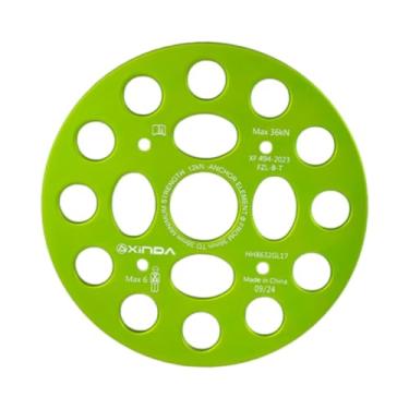 Imagem de menolana Placa de amarração de pata Conector de ponto de ancoragem múltiplo Engrenagem de amarração resistente Âncora de escalada para serviço pesado