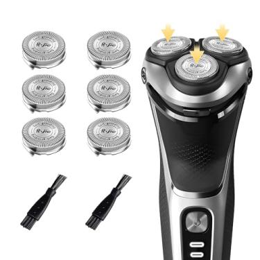 Imagem de Cabeças de substituição SH30 para barbeador Philips Norelco Series 3000, 2000, 1000 e S1560 com lâmina afiada durável, lâminas de barbear para barbeador Philips Norelco 3800, 3600, 2400, etc.
