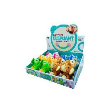 Imagem de Elefantinho Corda - 12 Unidades de Diversão e Movimento! - Royal Toys