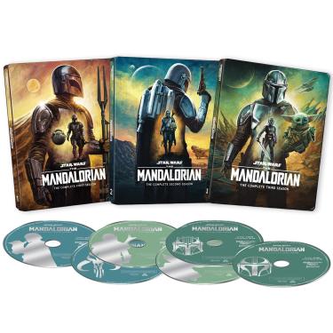 Imagem de Star Wars - The Mandalorian Complete Series Limited Collectors Edition 4K Steelbook Collection: Temporadas 1-3 - Contendo Bônus Extras E Cartas De Arte Conceitual