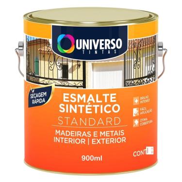 Imagem de Esmalte Sintetico Brilhante 900ML Cinza Escuro Universo