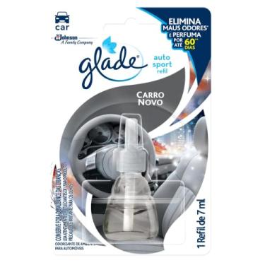 Imagem de Desodorizador Glade Auto Sport Carro Novo Refil 7ml