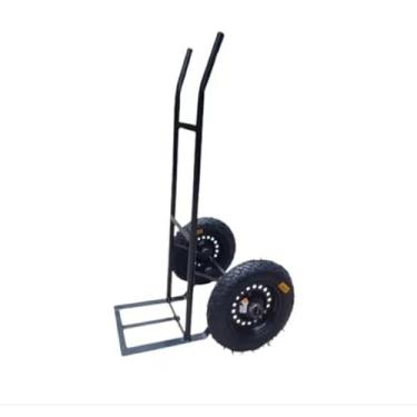 Imagem de Carrinho Mão Premium Levar Ceasa Até 200kg + Nf