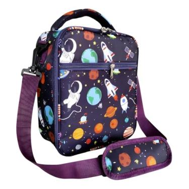 Imagem de Mochila Lancheira Astronauta Infantil Escolar Térmica