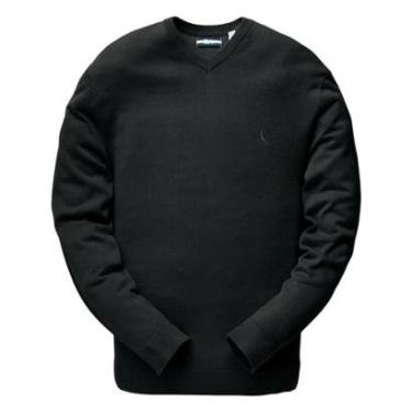 Imagem de Suéter Tricot Reserva Basico Gola V Masculino Verde Mata-Masculino