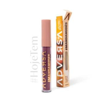 Imagem de Batom Líquido Matte Vegano ADVERSA / Coleção Manda Nudes  / HOJE TEM