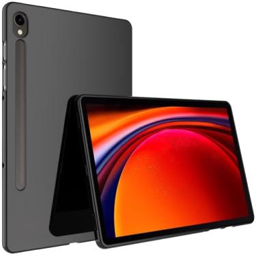 Imagem de BREPRIO Capa para Samsung Galaxy Tab S9 FE 27.7 cm / S9 11 polegadas, [leve + protetora] capa ultrafina macia à prova de choque, preta