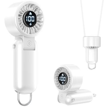 Imagem de BEYYON Ventilador de mão ventilador pessoal ventilador portátil ventilador elétrico recarregável-F2605