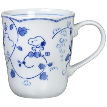 Imagem de Caneca arabesca índigo Sunupii 630134, vem em uma caixa de apresentação, uva