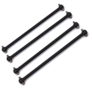 Imagem de Steel Metal RC Car Drive Shaft Dogbone Overall Length 87mm for 1/10 RC Hobby Model Car hsp Wltoy Redcat 4PCS/Set