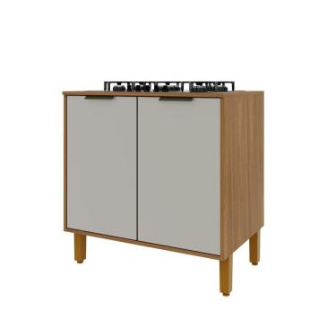 Imagem de Balcão Indekes Toronto Em Mdp 15mm 80cm De Largura Bege