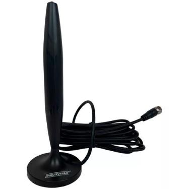 Imagem de Antena Digital Interna Tv E Conversor Uhf Hd Cabo Coaxial 3m - Multivi