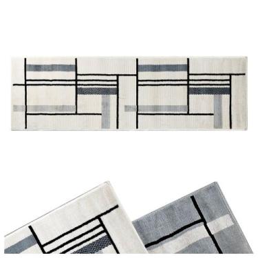 Imagem de 1 Tapete Cozinha Passadeira Absorvente 57x180 Js Re Nap Vr - IDEALIZA,