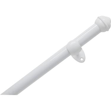 Imagem de Kit para Varão 2m Prátiko Pro 28mm Bella Arte Branco