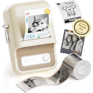 Imagem de NIIMBOT Impressora de adesivos, fabricante de adesivos portáteis B21 Pro, fabricante de etiquetas Bluetooth, impressora de etiquetas HD 300DPI para fotos, notas, gráficos de estudo, máquina de