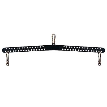 Imagem de Barra de puxar para baixo com várias aderências para academia em casa, acessórios para cabo de sistema de polia, adequado para alça de exercício duplo ou único (barra de vários furos 2)