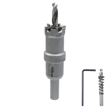 Imagem de Rannb Serra de carboneto 13/16"/21 mm de diâmetro de corte para cortar aço, ferro e placa de metal