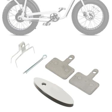 Imagem de BAOUFF Pastilhas De Freio Dois Pistões Para Super 73, Com Ferramenta Alinhamento E Ajuste Bicicleta Super73, Como 73 S1/S2/R/Zx/Z1