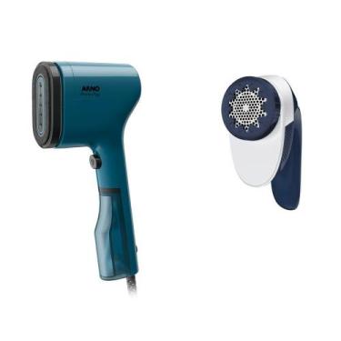 Imagem de Kit Arno: Vaporizador HS20 + Removedor de Fiapos Azul, 110V