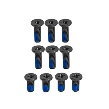 Imagem de Zahara Preto 10 peças base inferior inferior capa capa parafusos substituição para Lenovo IdeaPad Gaming 3 15IMH05 81Y4 IdeaPad Gaming 3 15IMH05 82CG IdeaPad Gaming 3 15ARH05 82EY