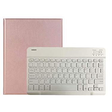Imagem de Capa de teclado inteligente para iPad 2018 para iPad Pro 11 polegadas, [suporta carregamento de lápis Apple] capa inteligente flip flip flip empresarial ultra fina e leve, Rose Gold, iPadPro12.9 2018