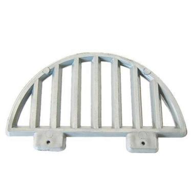 Imagem de Grade Passarinheira Ondulada Cinza 95x50x5mm - Pacote com 100 Peças - 