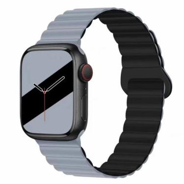 Imagem de Pulseira Magnética de silicone Compativel com IP.Watch Serie 3  38 40 