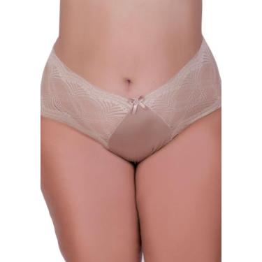 Imagem de Calcinha Plus Size Cós Alto e Detalhe Renda 46 ao 54 - c5 TALITA - TER