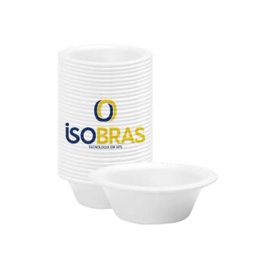 Imagem de Cumbuca Descartável Isobras BPF-15, 150mm x 49,2mm, Funda, 100 Unidades