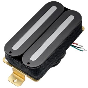 Imagem de Artec HXTN Super Power Dual Hot Rail Cerâmico Captador Guitarra Humbucker Braço 10K, Preto