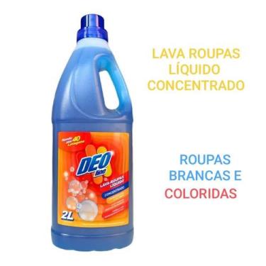 Imagem de LAVA ROUPAS LÍQUIDO CONCENTRADO 2 L 40 lavagens Alto poder de remoção 