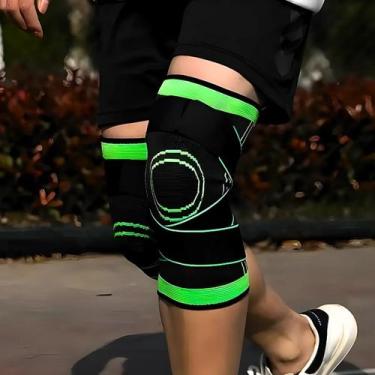Imagem de Joelheira Compressão Para Treino Academia Esportes Proteção Joelho - G