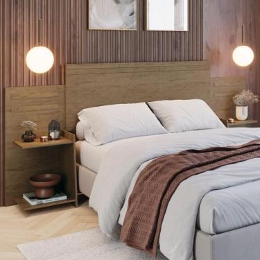 Imagem de Cabeceira Grécia com nichos 3 estágios de montagem 100% MDF - Entrega 