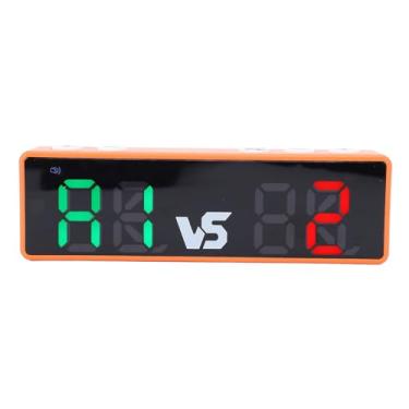 Imagem de Irfora Mini Placar Digital, Amigável, Exibição Brilhante e um Rápido e Longo, Duração Bateria para Jogos de Tabuleiro de Xadrez Vôlei de Basquete Com Revestimento Robusto, Adequado